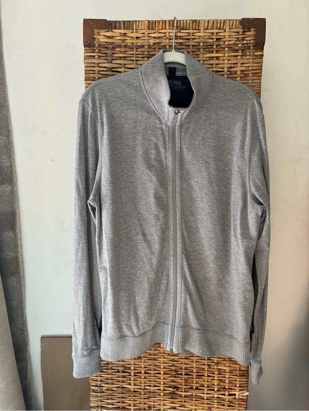 Hugo Boss Zip Up.  Size XL.